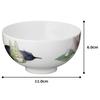 Noritake Rice My Neighbor Totoro Microwave and Dishwasher Eggplant Fine Bowl, 320cc, Design, Safe, Design, Porcelain, VT91082/1704-1