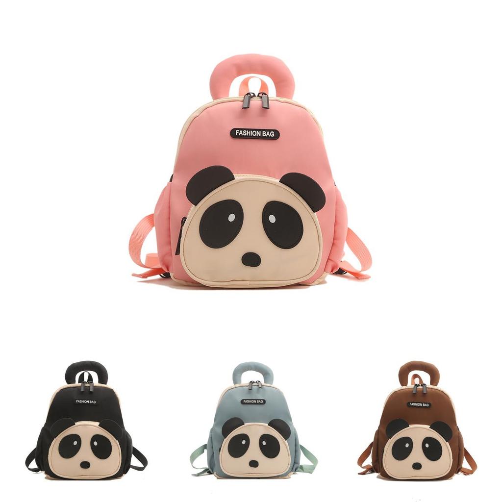 Childrens Panda Cartoon Backpack With Lightweight Pu Material For Kindergarten And School Use