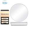 Beierlan RS88 Round Wall-Mounted Bathroom Mirror with Storage Shelf