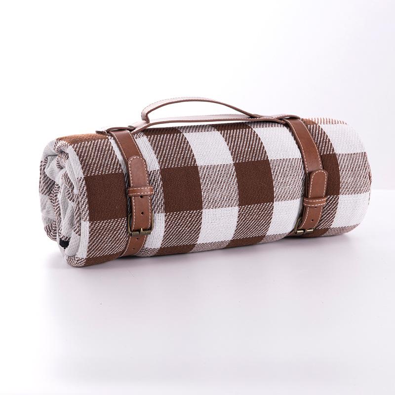 2x2m Outdoor Picnic Blanket Oversized Portable Waterproof Washable Heavy-Duty Oxford Material Durable Travel Mat