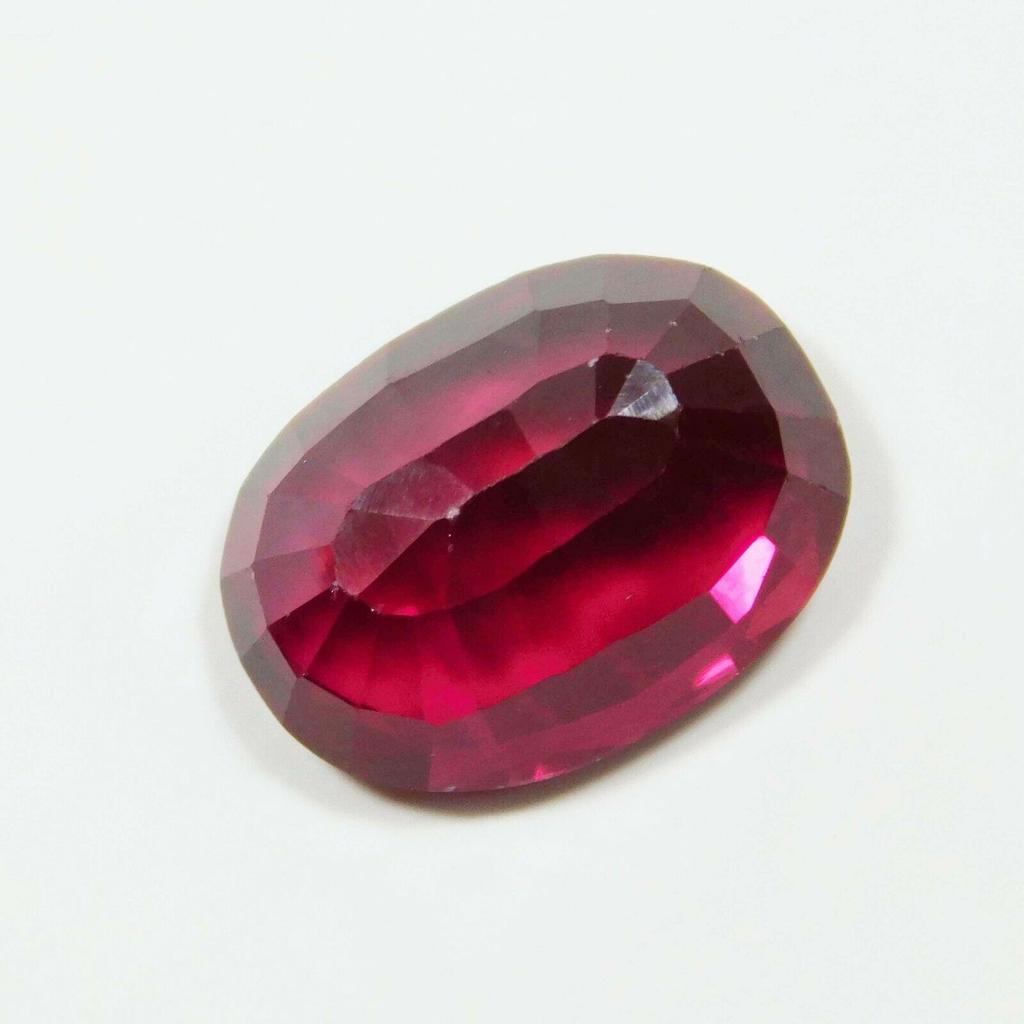 CERTIFIED Natural Red Ruby Oval Cut 9.80 Carat Extremely Rare Loose Gemstone AU-3985