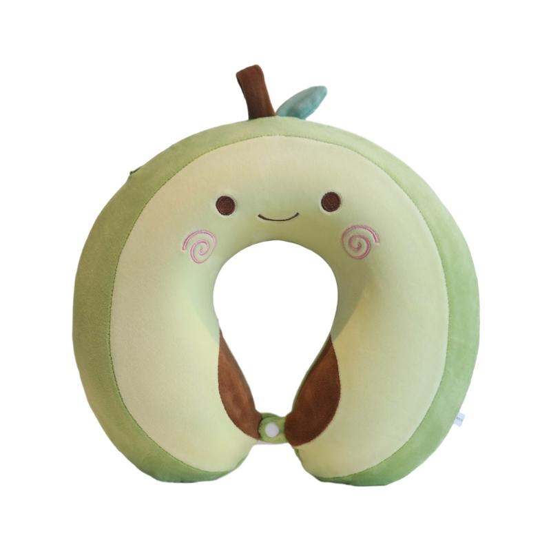 Ushaped Travel Pillow Cartoon Animal Neck Pillows for Travel Office Work Home