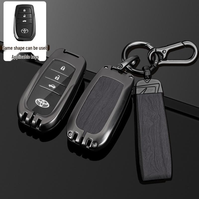 Toyota Avalon Camry Key Case for Highlander, RAV4, Corolla, Levin, and CHR Models.