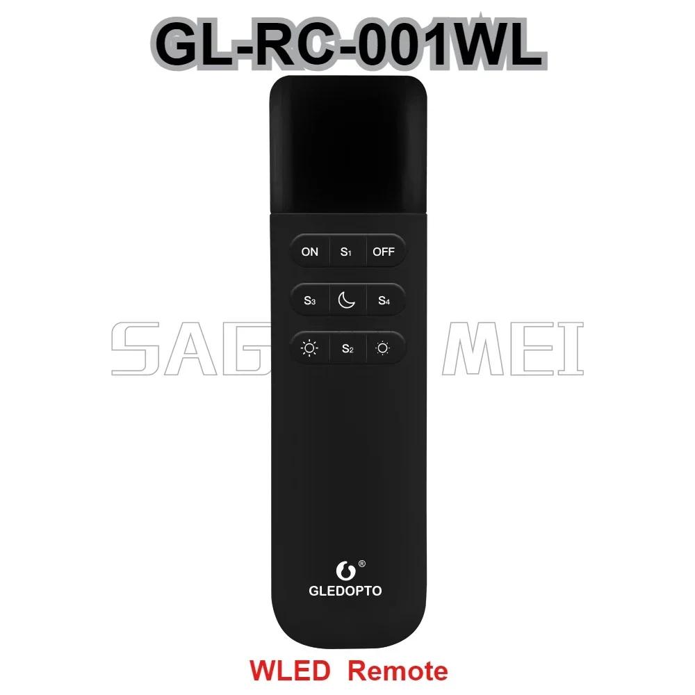 

GL-C-012WL GL-RC-001WL GLEDOPTO DCDC 5-24V IP65 Waterproof ESP32 WLED Strip Light Controller Work With WS2811/2812 SM16703P