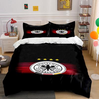 Wappen des Deutschen Fußball-Bundes. Bettwäsche-Sets Bettbezug-Sets Bettbezüge Kissenbezüge(1 * Bettbezug 2 * Kissenbezüge, ohne Bettdecke)
