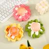Hand Relax Simulation Bread Squeeze Toy Slow Rebound Kneading Waffle Cake Squeeze Toy Soft Pu Sensory Fidget Toy Anxiety Adhd
