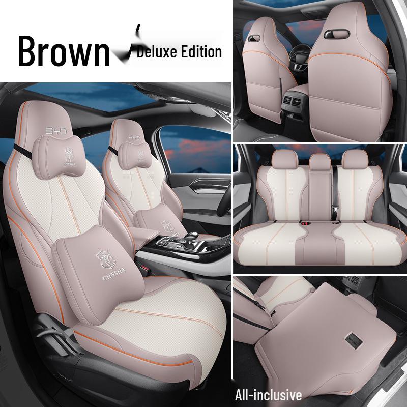 BYD Destroyer 05 Five-Seater Full Leather Car Seat Cushion - Universal All-Season Fit