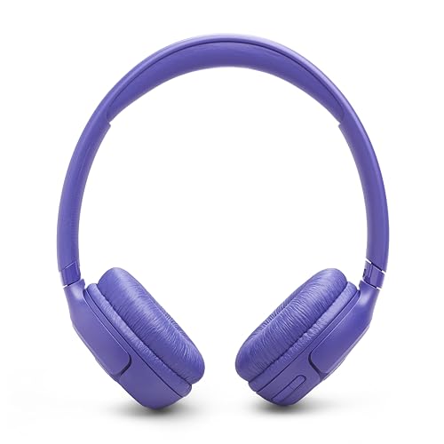 JBL TUNE530BT Wireless Headphones Bluetooth Up to 76 Hours On-Ear USB Type-C Charging Multi-Point Lavender JBL App Compatible