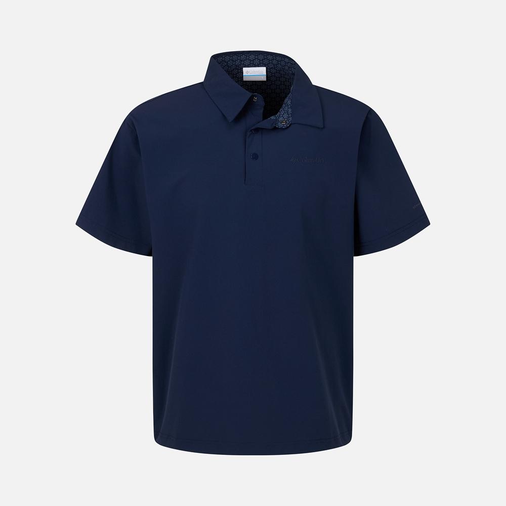 COLUMBIA Men'S Pinnacle Two Avenues Of Ice Polo