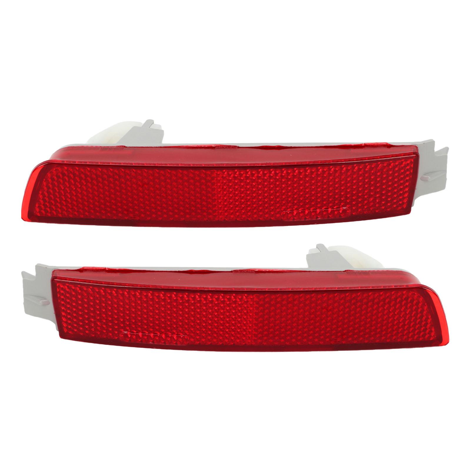 

Bumper Reflector Set 265605C000 Rear Left Right Smooth Surface Replacement For Infiniti QX70 Base