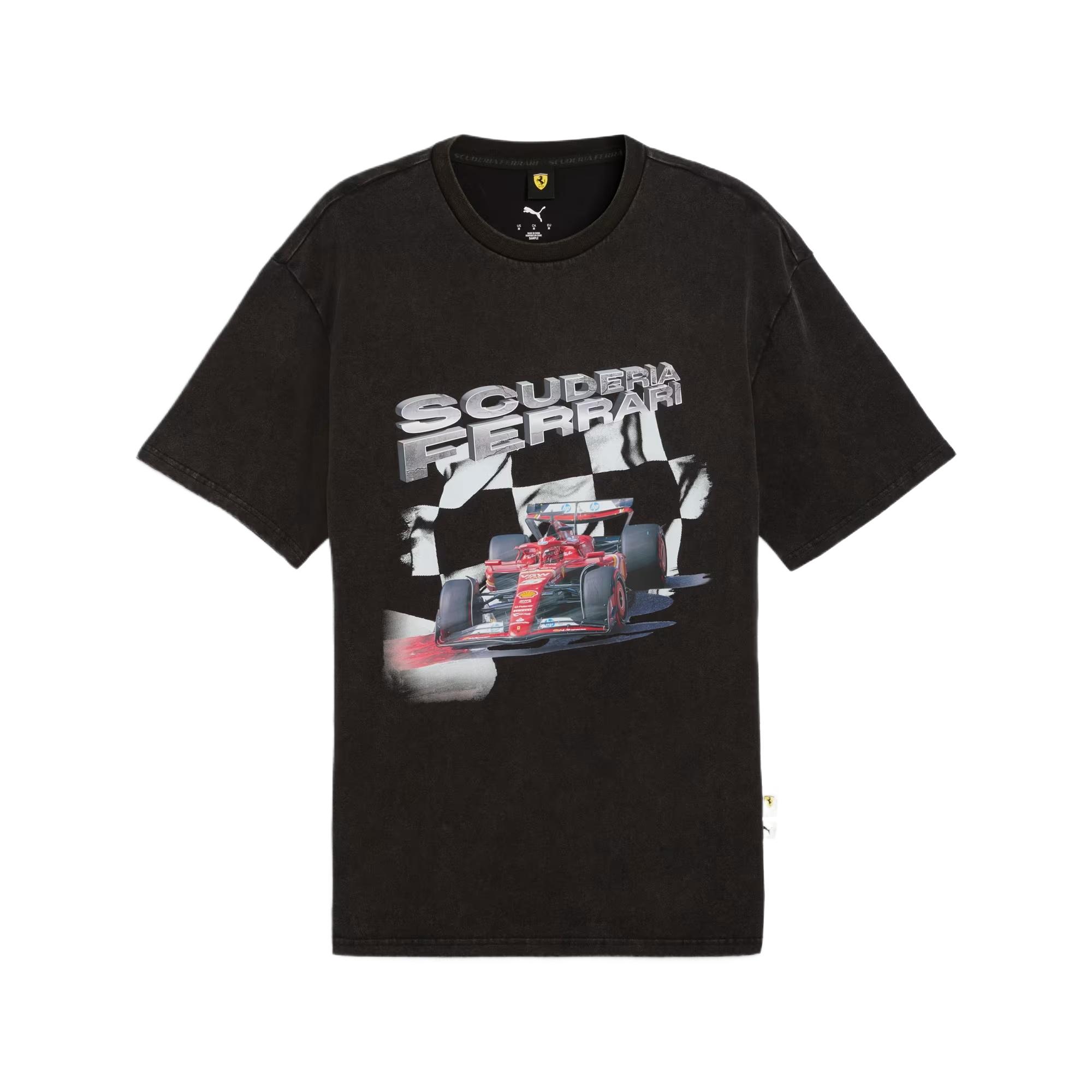 PUMA x Scuderia Ferrari Graphic T-Shirt PUMA Black Men s 632997-01 L
