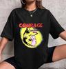 Cartoon Network Mod Hunden som var rädd Skugga T-shirt, Mod Hunden som var rädd Do