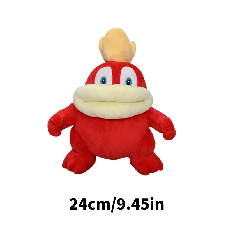 Playful And Fun 9inch Flame Fire Spike Plush Toy Red Fire Spike Figure Cartoon