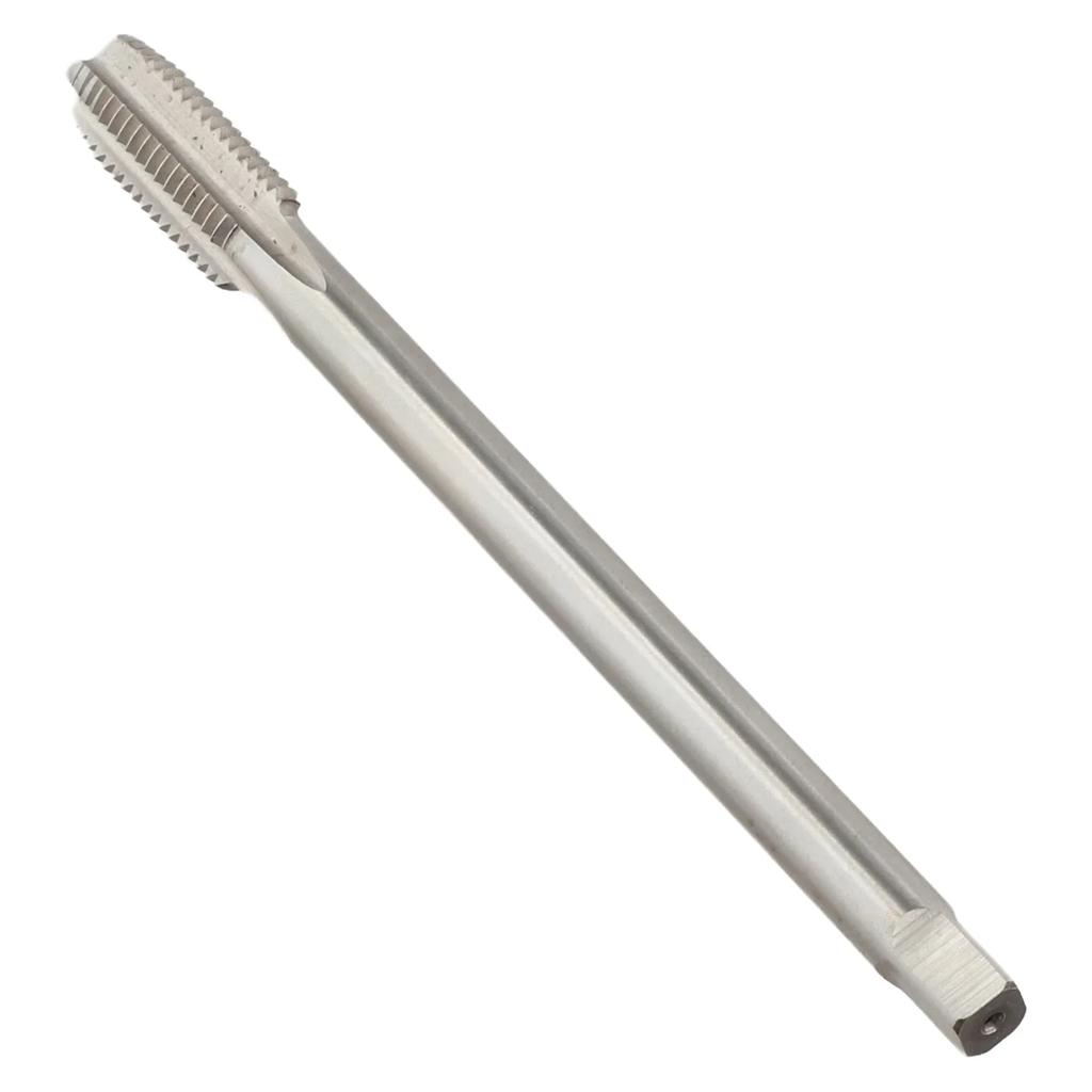 Metric Thread Tap M11 x 1.5mm 130mm Extra Long Straight Flute HSS 6542 for Through-Hole Tapping in Steel Stainless Iron Metals