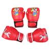 Cartoon Child Boxing Gloves Pu Leather Kids Sparring Punching Gloves Sanda Kids Boxing Punching Gloves Fighting Taekwondo Mitts