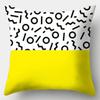 Yellow series Pillowcase 45cmX45cm Square Sofa Pillow Cover Creative Sun Flower Cushion