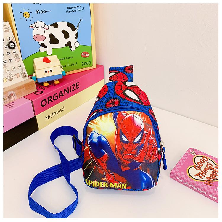 Avengers Printed Superhero Crossbody Bag Kids Cartoon Outdoor Gift Casual