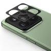 Schwarze Aluminiumlegierung Kameraobjektivschützer für Xiaomi 15 15Pro Metallaufkleber Ring Schutzfolie Kratz- und Bruchschutz Rückkamera-Schutz
