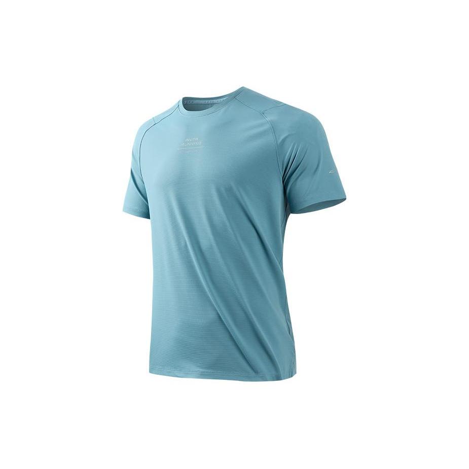 Anta T Shirt Men's Sky Smoke Blue 952325103-4