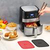 Opakovaně použitelná silikonová podložka do horkovzdušné fritézy Nepřilnavá podložka do napařovače Vnitřní vložka na pečení Podložka na vaření Cukrářské nástroje Kuchyňské pečicí nádobí Olejová podložka