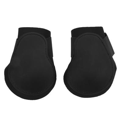 2pcs Horse Leg Boots PU Shell Elastic Shock Absorbing Horse Leg Protector for Equestrian