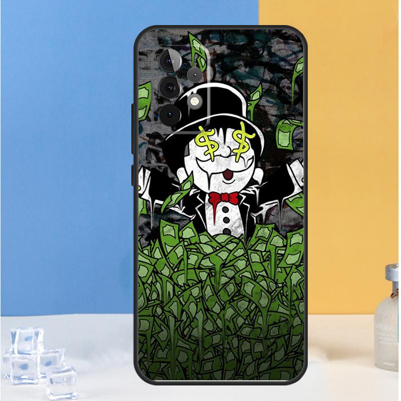 Monopolys Money Dollars For Samsung Galaxy A16 A26 A36 A56 A13 A33 A53 A05 A06 A54 A34 A14 A32 A52 A55 A35 A15 Case