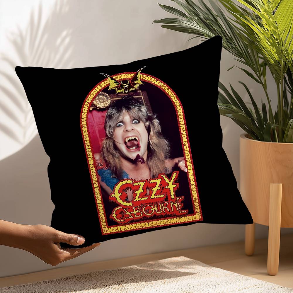 Singer-O-Ozzy Osbournes Pillow Case Plush Fabric Soft  Pillowcase Double Sided Print Cushion Cover Household Gifts