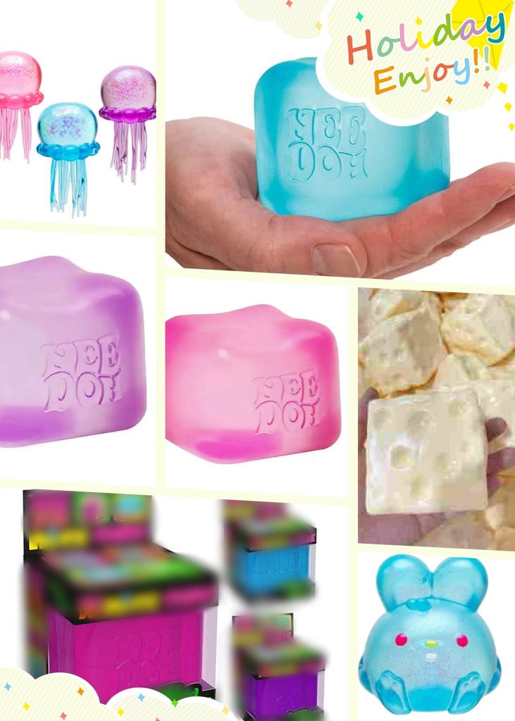 Latest Model Maltose Pinch Music Ice Jellyfish Pinch Music Slow Rebound Release Stress Relieving Toy