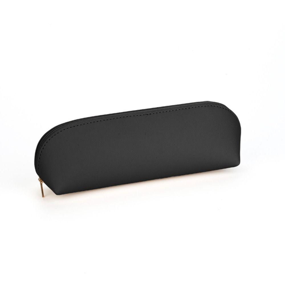 Elastic Buckle Pen Bag Simple Portable Large Capacity Pen Holder Tyvek Pencil Case Office Meeting