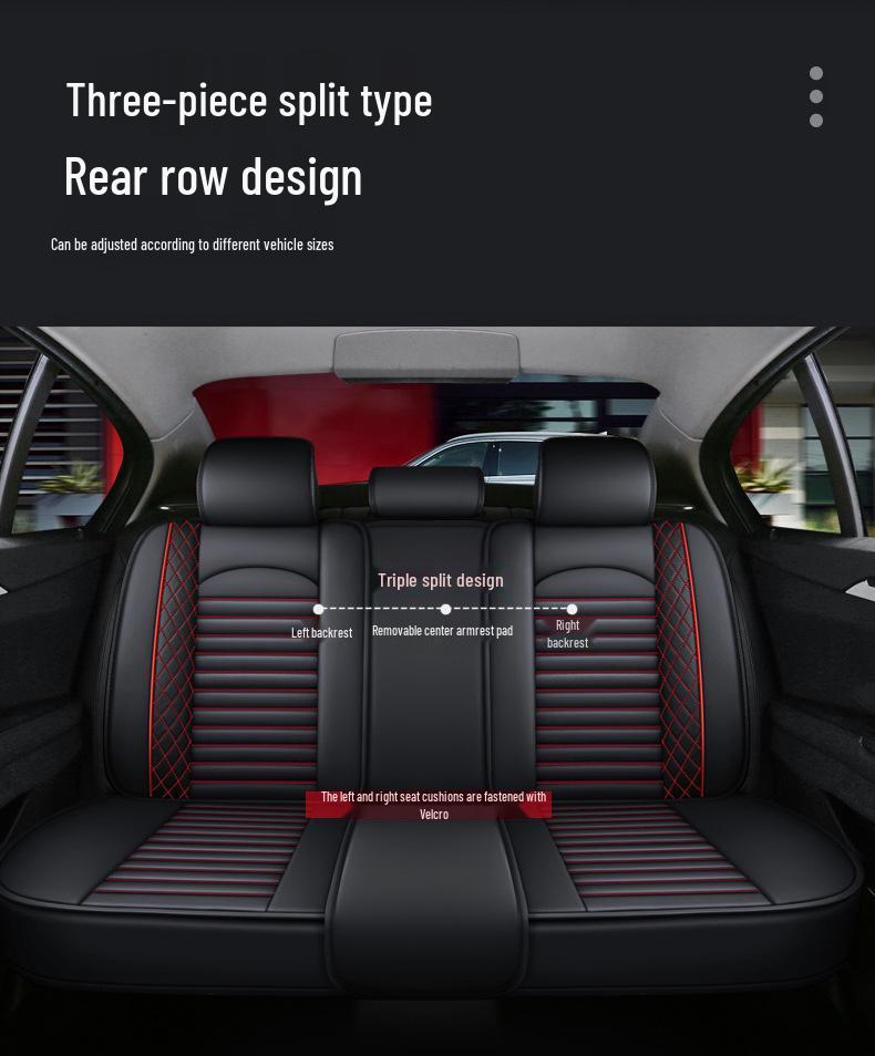 Universelles Diamantleder Autositzkissen: Atmungsaktiv, Vollständige Abdeckung für alle Jahreszeiten