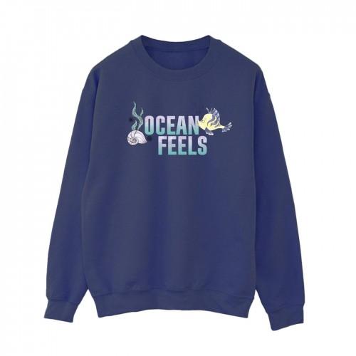 Disney Womens/Ladies The Little Mermaid Ocean Sweatshirt