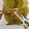Fruit Sheller Opener Stainless Steel Manual Durian Peel Breaking Tool Ergonomic Design Fruit Shell Opener Gadgets For Dorm