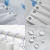 Polyester Shower Curtain With Custom Logo And Pattern For Bathroom Decor