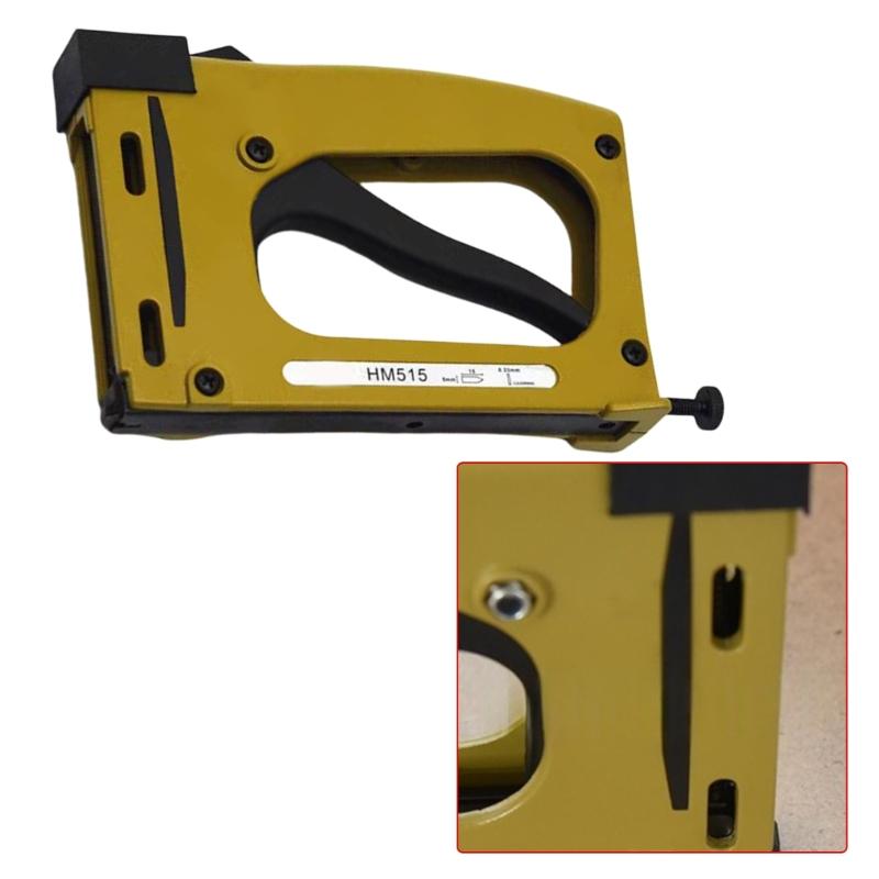 Back Plate Mounting Fixed Nailer Industrial Art Photo Frame Stapler Manual Picture Frame Joiner Trackers Easy to Use