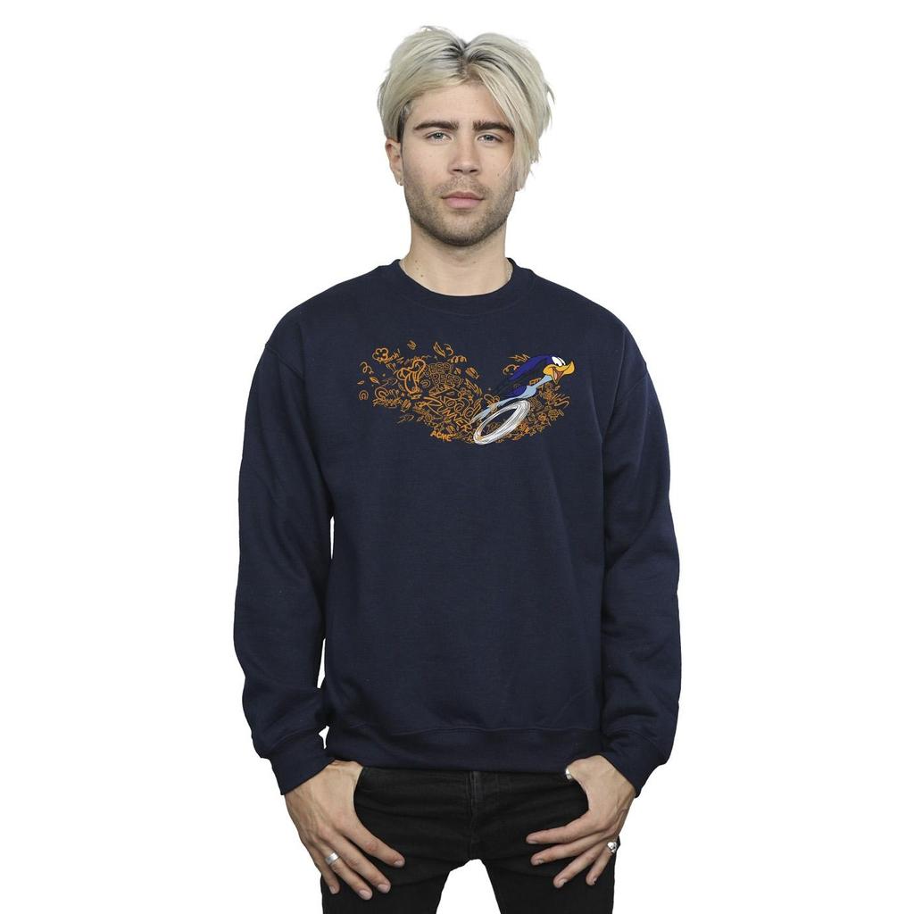Looney Tunes Mens ACME Doodles Road Runner Sweatshirt