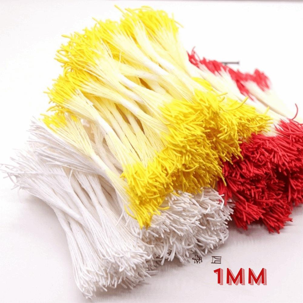 20Pcs Waterdrop Simulation Flower Stamen 8CM Artificial Flower Accessories  Craft Making