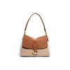 New May Leather Flap Bag Crossbody Bag Shoulder Bag Women's Multicolor Vintage Khaki 4613-B4RGI