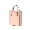 Tory Burch T Monogram Double T Logo Embossed Pattern Mini Tote Bag Women tote Blush 158515-652