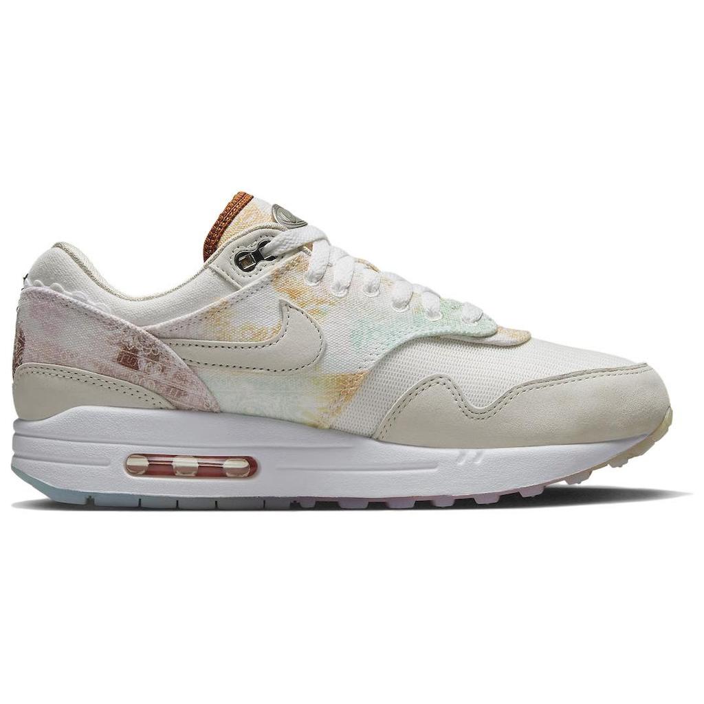 Nike Air Max 1 87 Metalowe Zawieszki Damskie Sneakersy Kremowo-Białe Miętowa Piana FJ7734-101