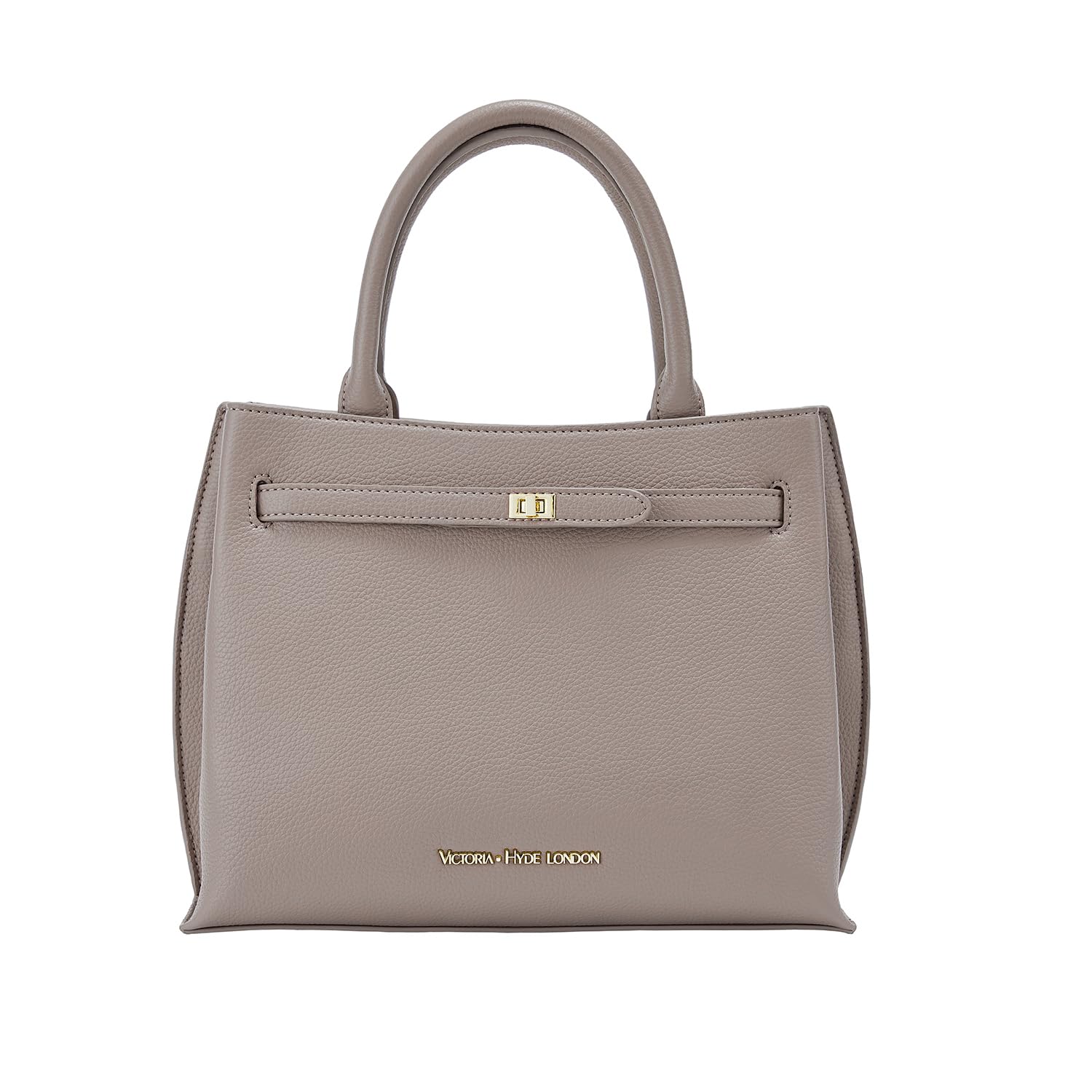 

Handbag Ladies Business Large Capacity Commuting Shoulder Bag 2way 3way Buckle Belt Large Women Popular Present Day [VICTORIA HYDE] Mother s (Beige) бежевий