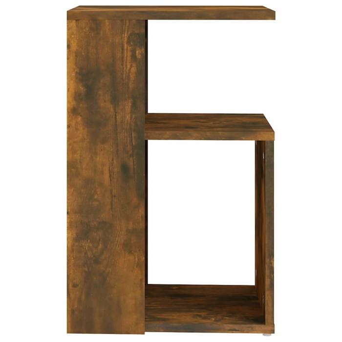 VidaXL Side Table Smoked Oak 36x30x56 Cm Engineered Wood 815189