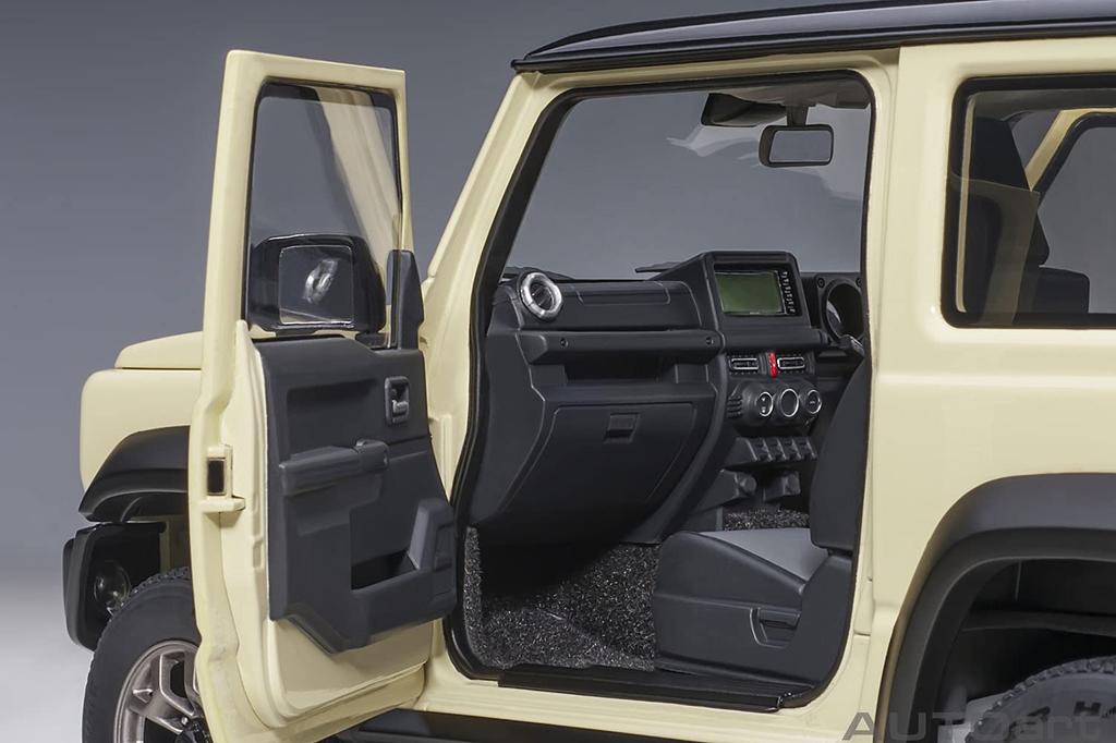 AUTOart Suzuki Jimny Sierra Slonová kost střecha Hotový produkt 78510 1/18 (JB74) Kovové/černé