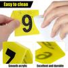 10Pcs Acrylic Number Markers Reusable Number Markers Accessories Permanent Markers Table Number Acrylic Name Tag Signs