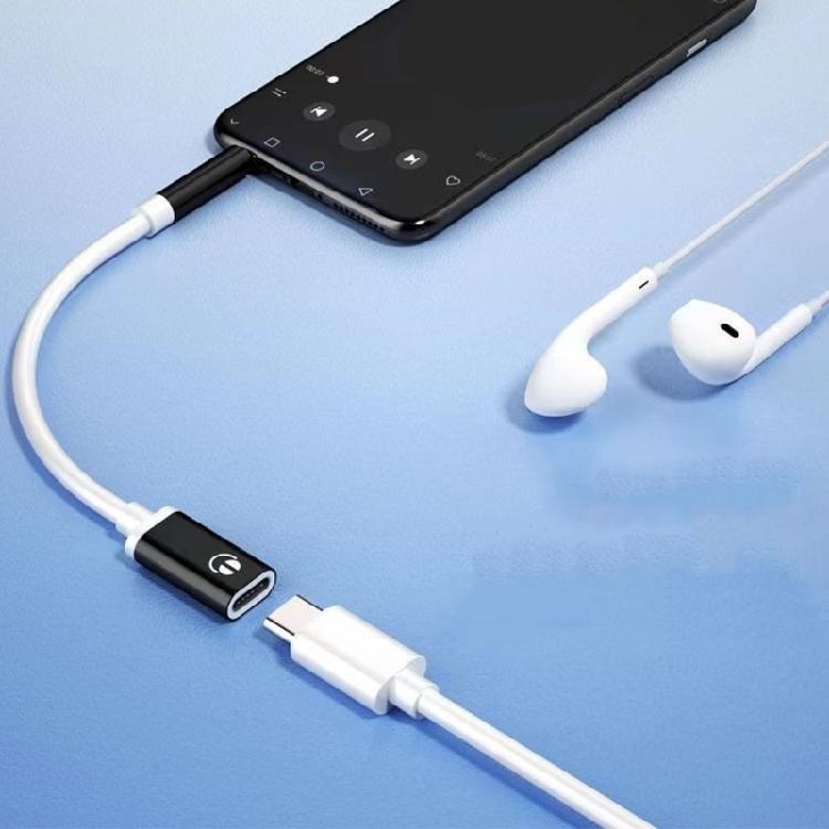 Адаптер-перехідник з 3,5 мм штекера на Type C гніздо для навушників, USB C на Aux кабель для звуку для телефону 15 Plus15