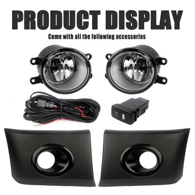 Compatible with 2016-2022 Toyota Probox: Front Fog Light and Daytime Running Light Set with Light Frame