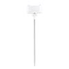 Stainless Steel Probe Digital Food Thermometer LCD Display Celsius Fahrenheit Switch Meat Liquid and Food White Instant Read