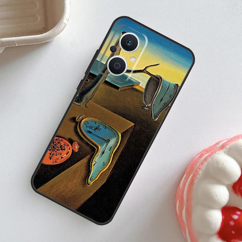 

Salvador Dali Art Case For OPPO Reno 10 Pro 11F 4Z 5Z 8T 4 5 6 7 8 Lite OPPO Find X2 X3 Neo X5 X6 Pro Cover OPPO Find X3 Neo