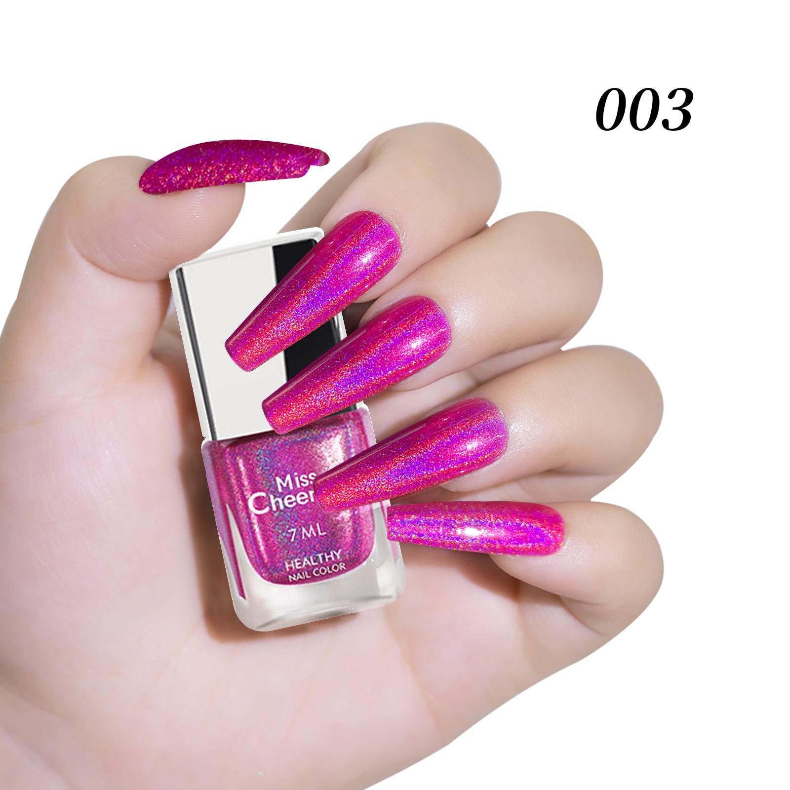 

Лак для ногтей с лазерными блестками, цветной фантазийный лазерный лак для ногтей