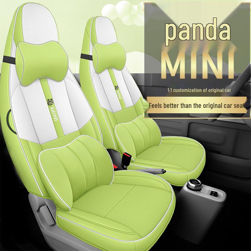 2023 Panda Mini Special Leather Seat Cover for All Seasons