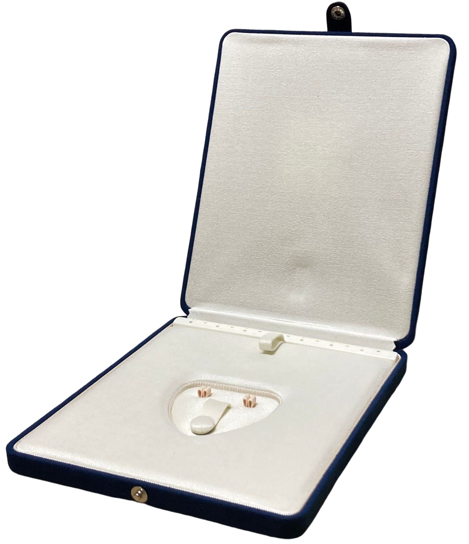 

Pearl Keeper Earrings Case [Hana Kirari] (Necklace + + Ring) (Blue) синій